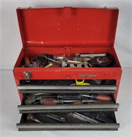 Craftsman Tool Box W/ Misc. Tools