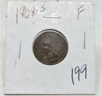 1908-S Cent F