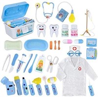 Kids Doctor Kit Toys- 35pcs Pretend Play Medical