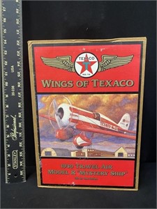 Texaco Diecast Airplane in Box