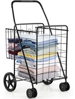Retail$150 Folding Cart w/Swiveling Wheels