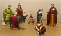Ceramic Nativity Pieces