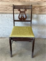Vintage harp back chair - Needs TLC
