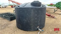 Black 1250 imp gal Water Tank
