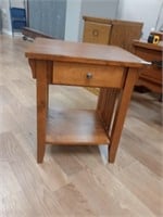 End table with drawer