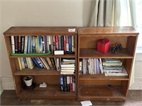 Pair Of Bookcases With Contents