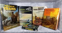 5 Train Books, 60s and 70s
