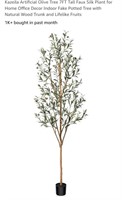 7ft Artificial Olive Tree 

*appears gently