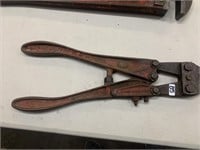 OLD BOLT CUTTERS