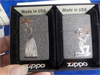 2 Zippo lighters