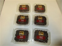 6 Tubs Chocolate Cranberries