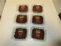 6 Tubs Chocolate Cranberries