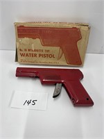 Wyandotte tin toy water pistol