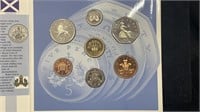 1991 BU United Kingdom (7) Coins Set