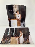 (2) Photo copies of Princess Diana  14x11