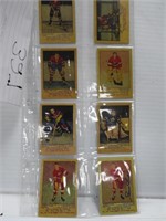 Sheet Of 8 Hockey Cards*