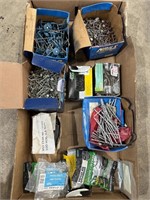 Nails, Toggle Bolts, drywall & concrete connectors
