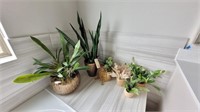 6PC FAUX GREENERY