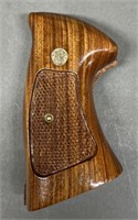 Smith & Wesson Checkered Walnut Revolver Grips