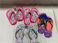 GIRLS SANDALS 3(SIZE 10/11) and 1(SIZE 11/12)