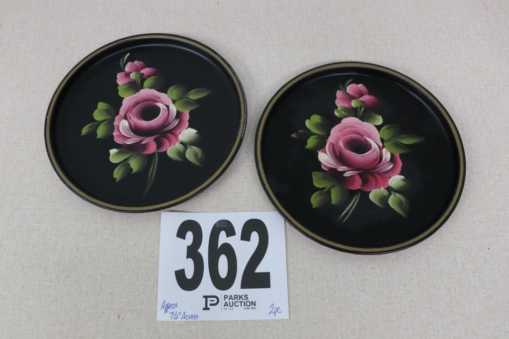 Hand Painted Tin Plates(R1)