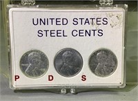 US steel cent collection