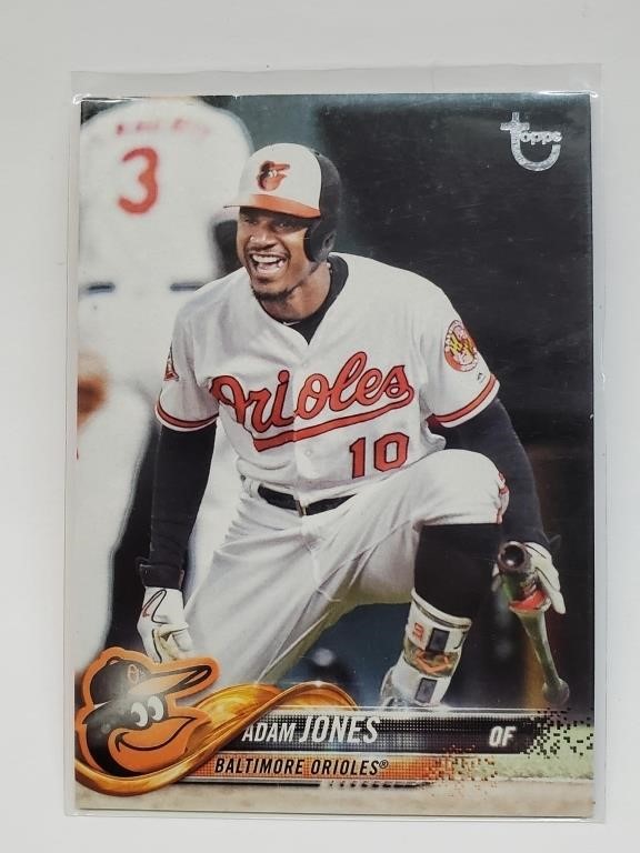 2018 Topps Throwback Logo Adam Jones 57/99