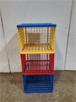 Stacking Plastic Shelf