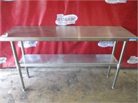 SS Work Table (60" x 18" x 36")