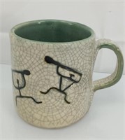Hawaiian glyph ceramic coffee mug, ebba Hawaii
