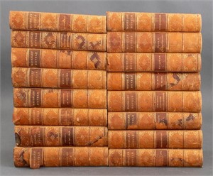 Book Set of Waverly Novels, Sir Walter Scott, 16