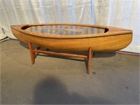 Canoe Form Coffee Table