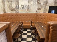 Custom Private Dining Booth Seating