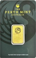 10g. Perth Mint 99.99 Gold Bullion Bar
