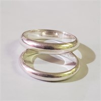 $100 Silver Lot Of 2 Ring