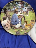 Collector Plates:   Schmid 1983 “”The Critics”.