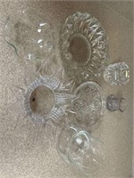 8 pc glassware/crystal mixture