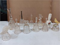 Glass bells assortment hileoght range 8 to 4 in