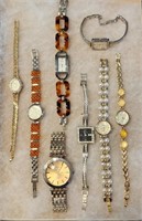 8 Lady's Fashion Wrist Watches Anne Klein Etc