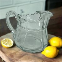 Art Deco Large Fostoria Pitcher Circa 1930-1935