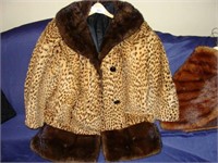 Leopard Look Coat