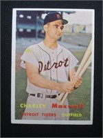 1957 TOPPS #205 CHARLEY MAXWELL TIGERS