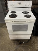 Whirlpool electric stove