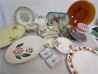 Antique Platters, Plates, & Bowls