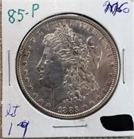 1885 Morgan Dollar MS60