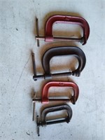 four clamps