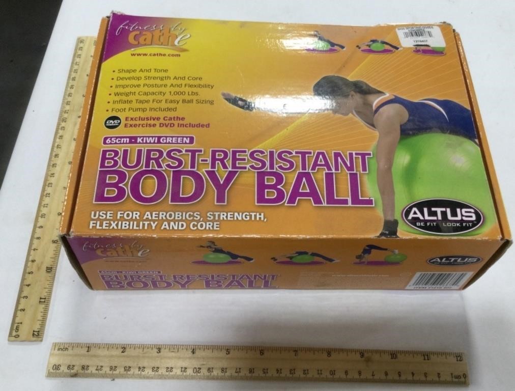 Fitness by Cathe body ball