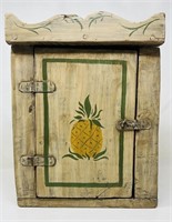 Antique Hp Corner Cabinet - Put Together W Wood