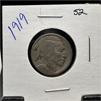 1919 BUFFALO NICKEL