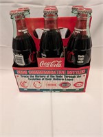 1993 Reds Glass Coke Bottles
